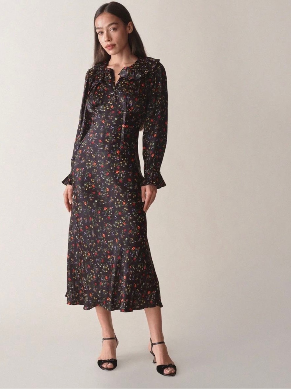 Doen Solaire Dress in Windswept Wildflower